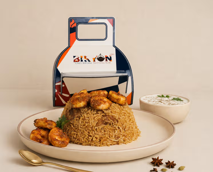 Prawns Biryani
