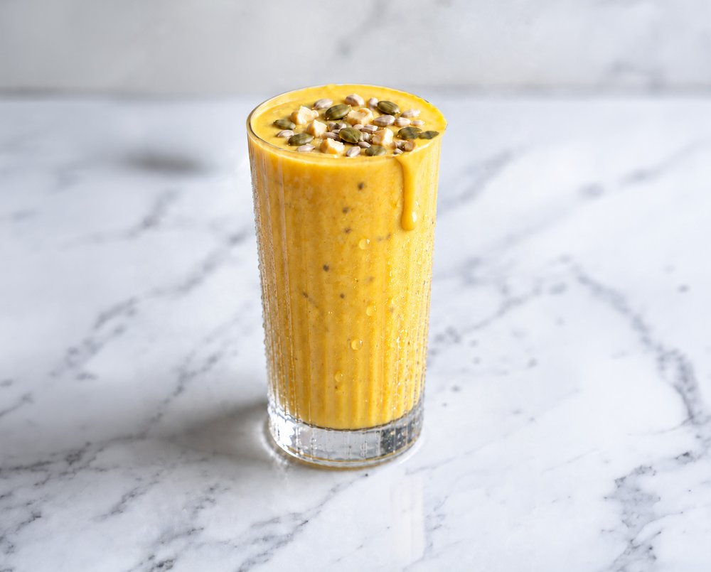 Passion Fruit Ice Cream Smoothie